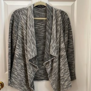 Kim & Cami Open Wrap Cardigan Sweater